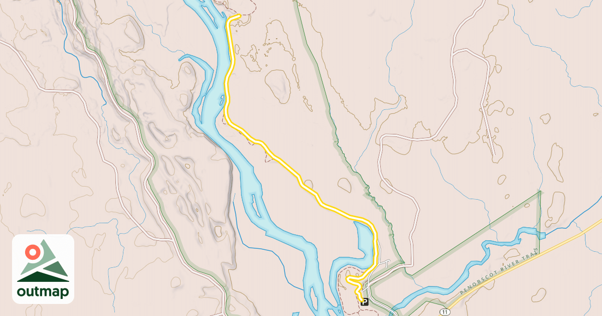 Map of Silver Maple Trail