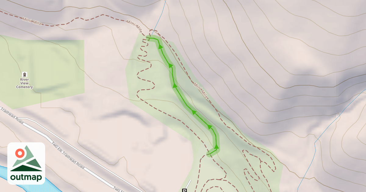 Map of Pedal Up Power Down