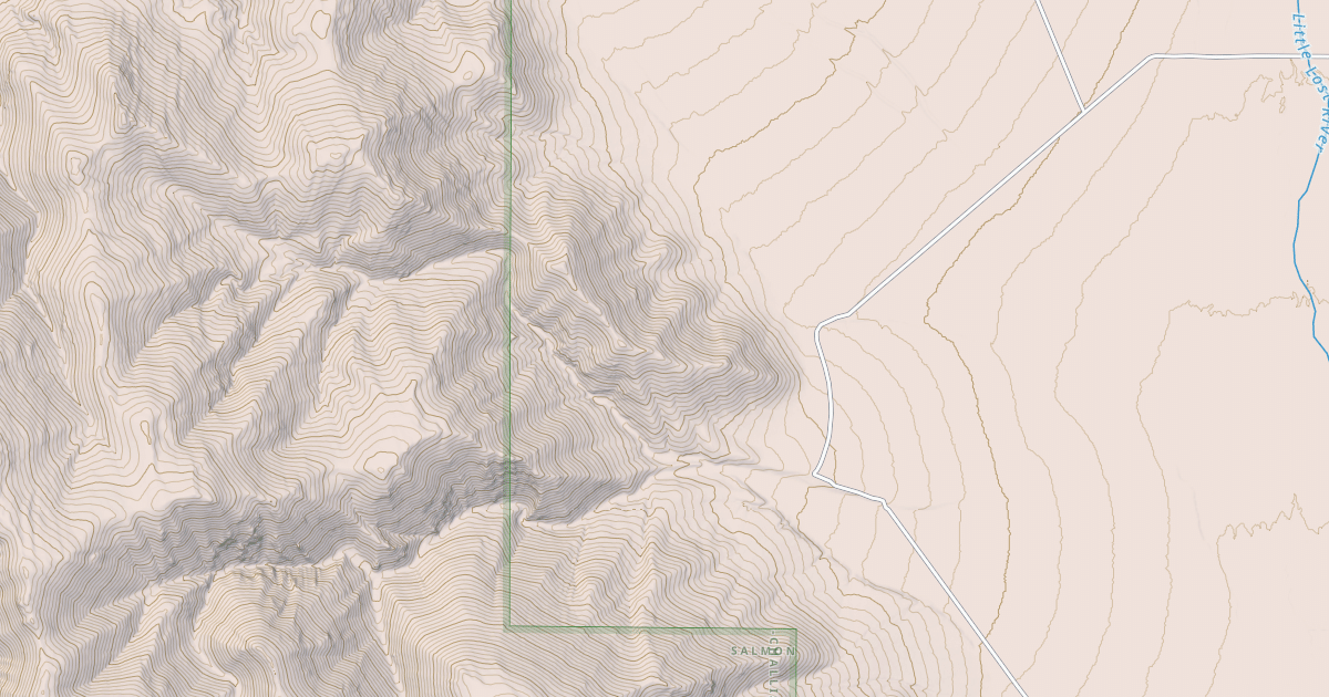 Map preview of SANDS CANYON - BIRD CANYON
