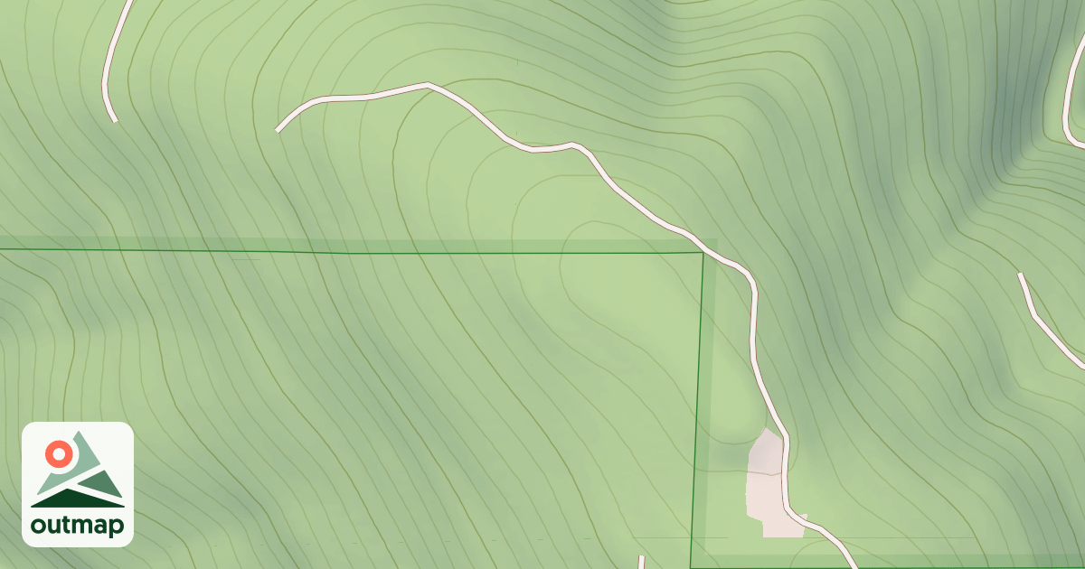 Map of SOUTH ANGEL T.S.