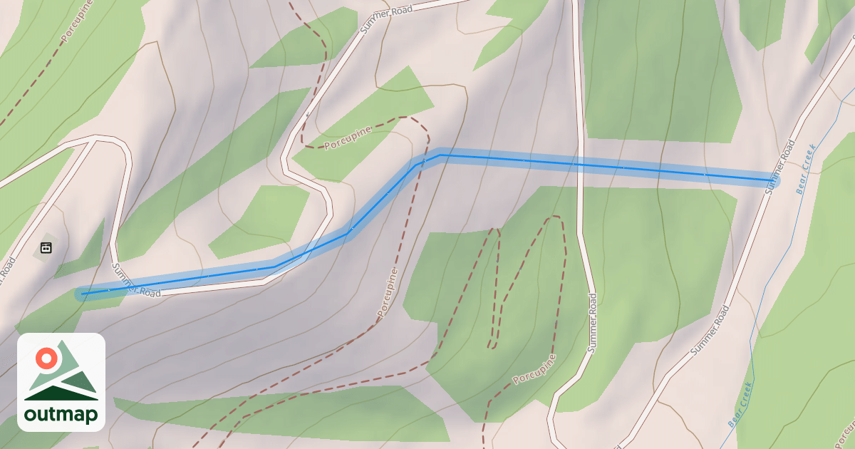 Map of Beaver Slide