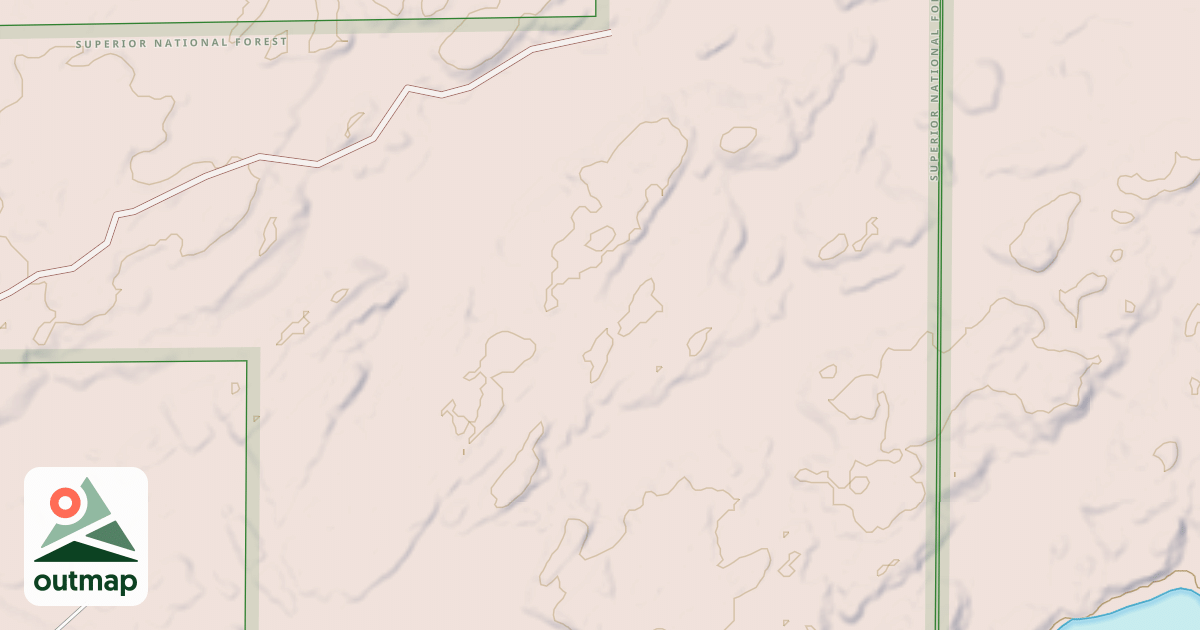 Map of BEAVER FARM SPUR AA