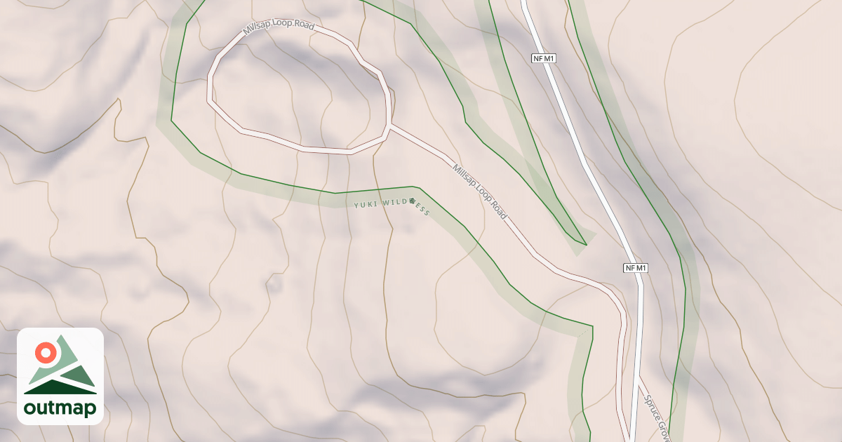 Map of MILLSAP LOOP