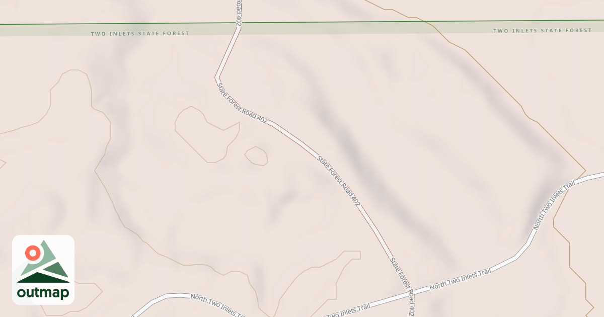 Map of Forest Riders Trails