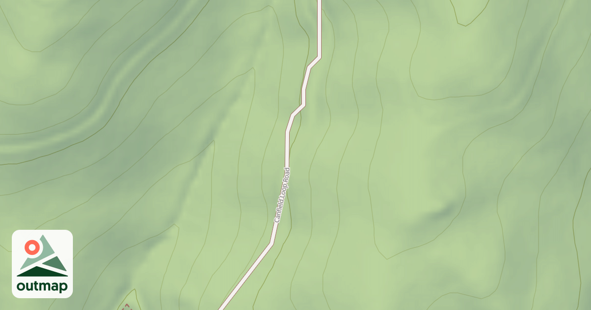 Map of South Canfield Ohv