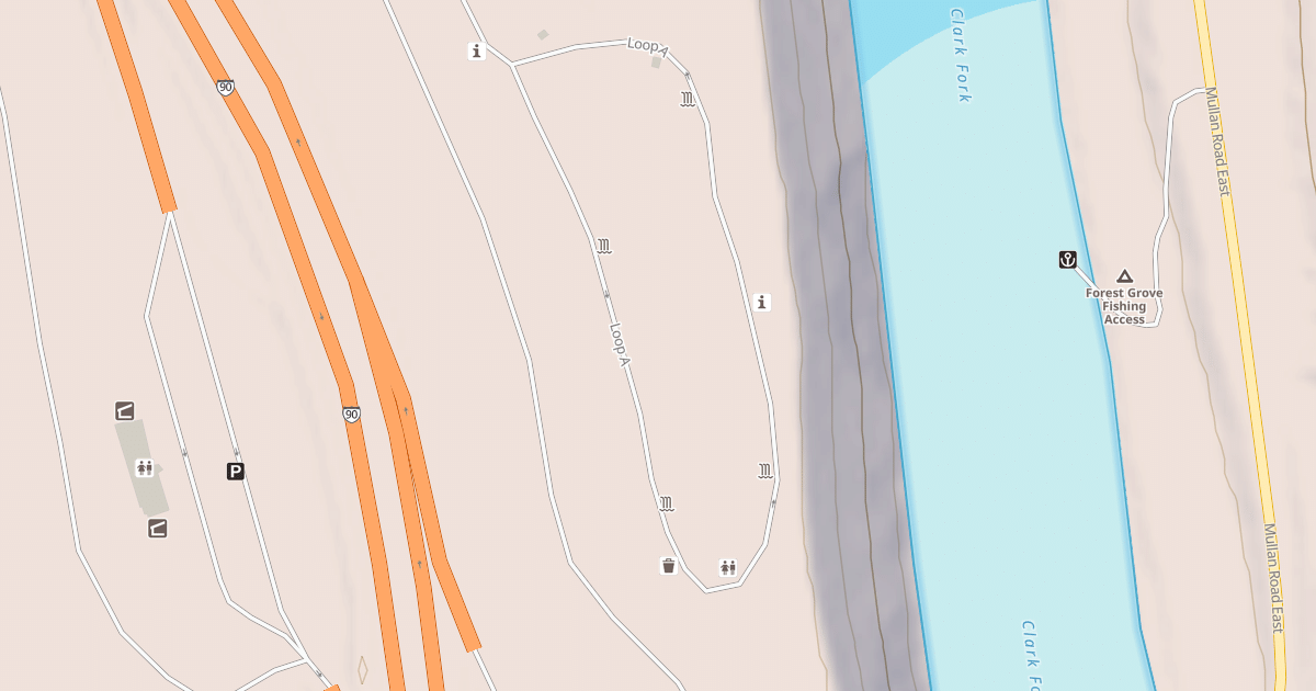 Map preview of QUARTZ FLAT CAMP LOOP A