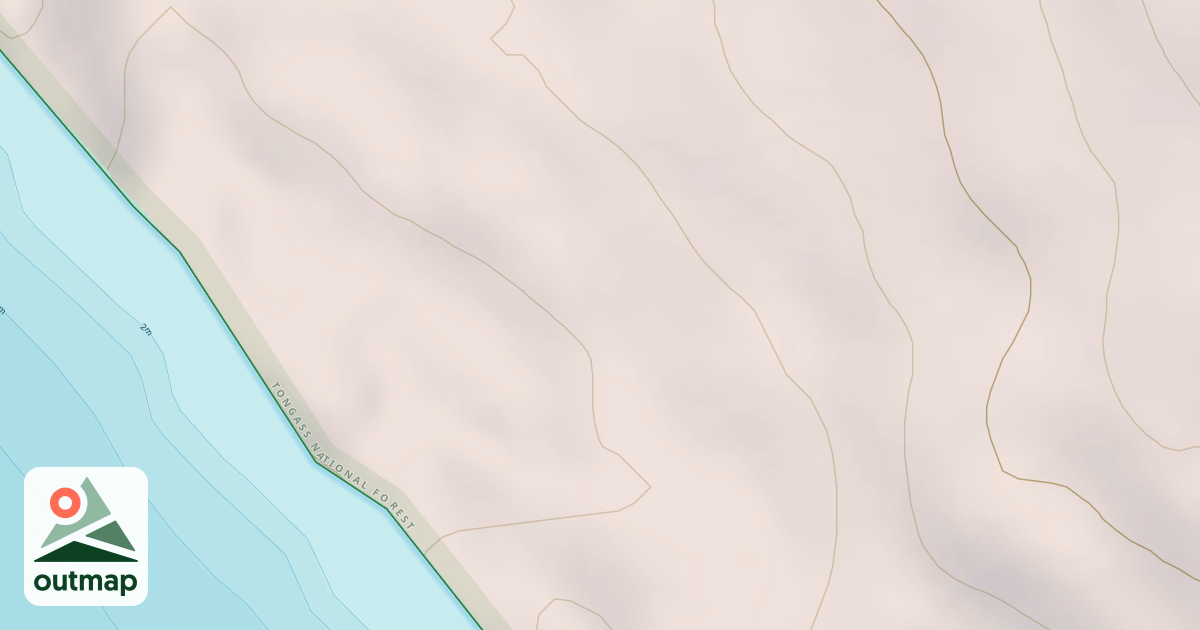 Map of Kizhuchia Creek Road