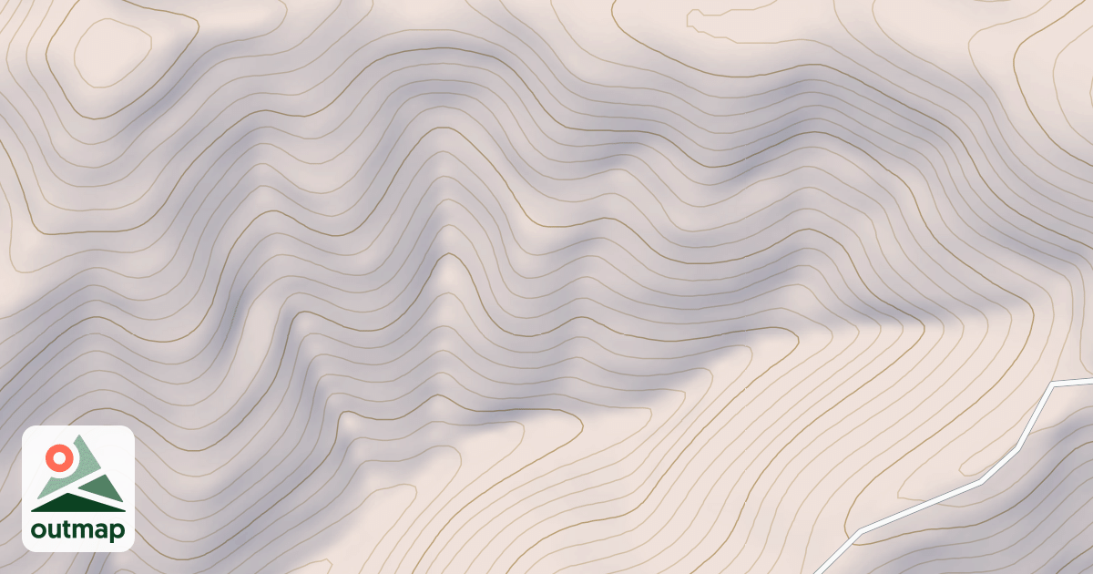 Map of EAST FORK BIG CREEK