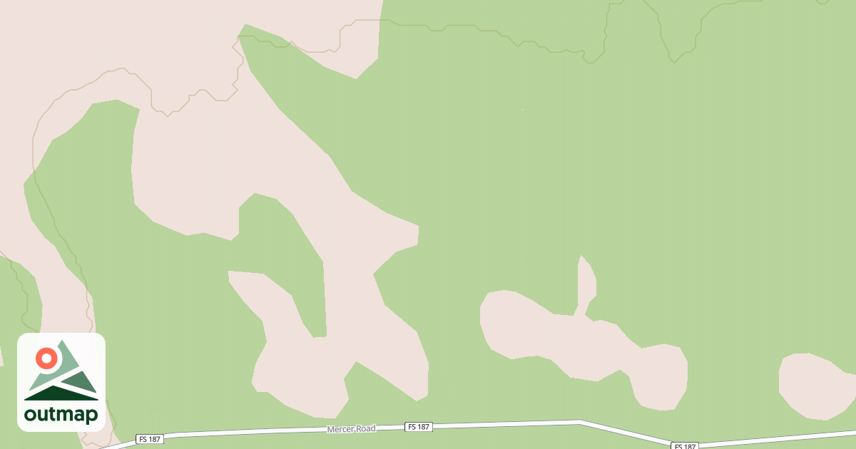 Map of USFS Motor Vehicle Use Map Roads {F08DC9AC-7025-4184-B268-B0B27EED8EC5}