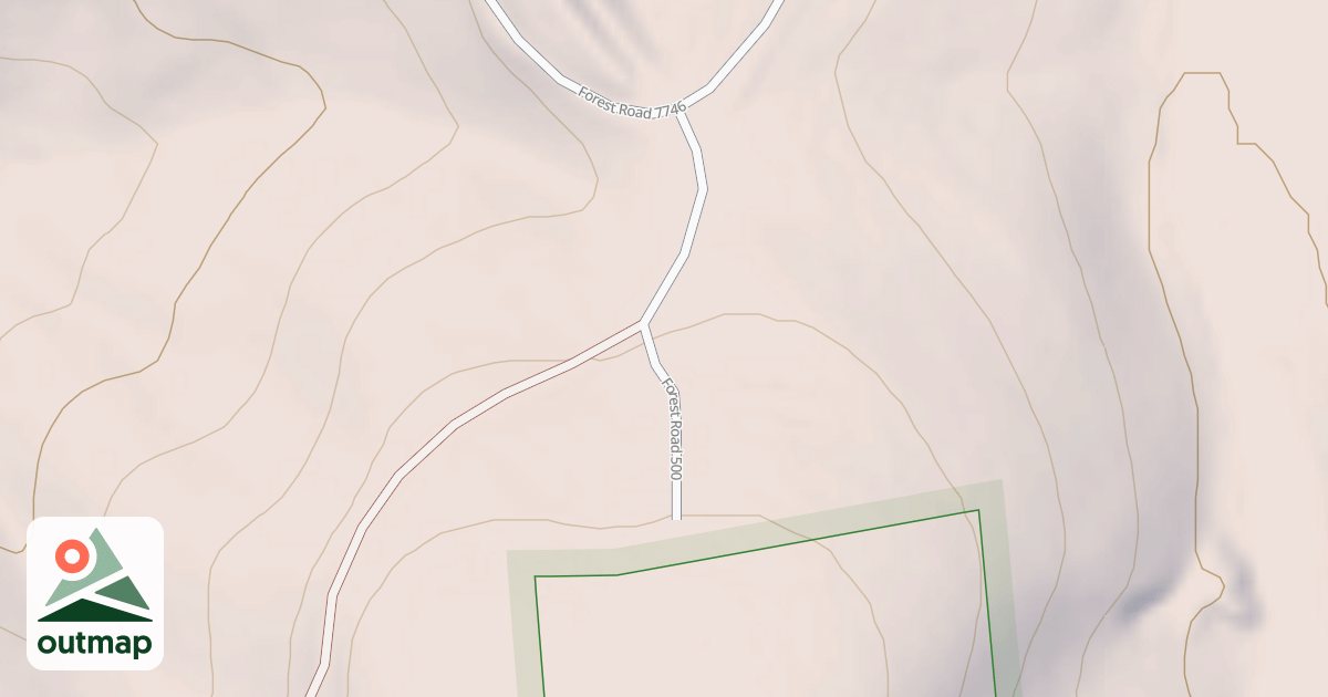 Map of USFS National Forest System Roads {0E4F799D-8945-4E0A-84BE-1771582126C6}