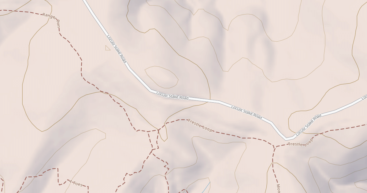 Map preview of USFS Motor Vehicle Use Map Trails 17464