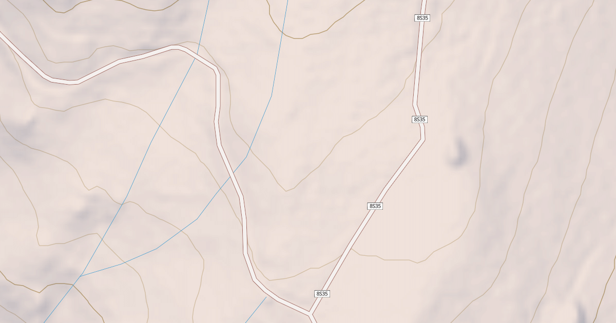 Map preview of BONERIDGE T3