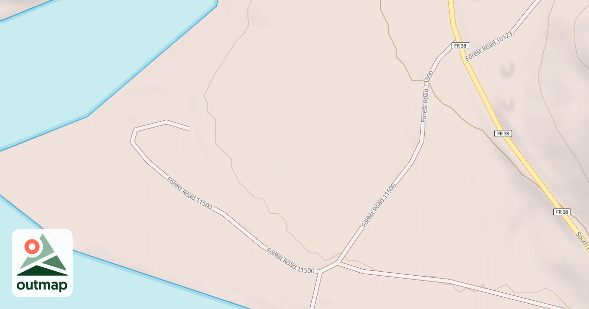Map of DEADHORSE BAY