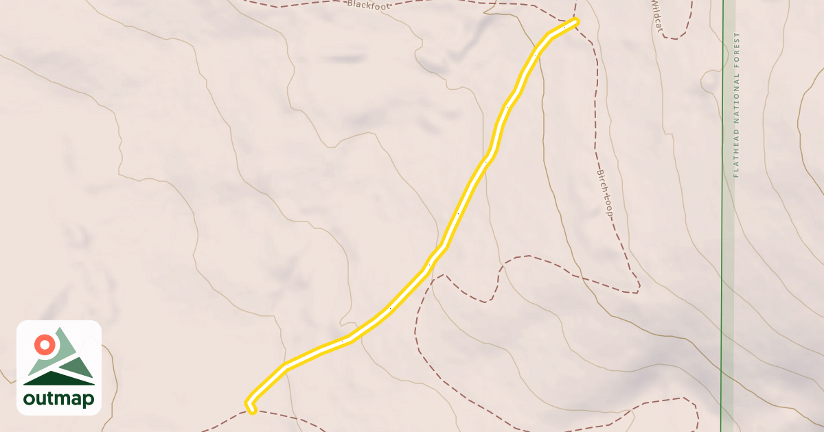 Map of Crater
