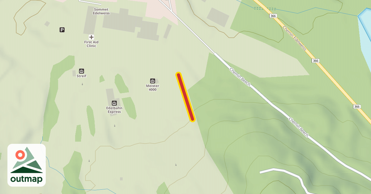 Map of Tapis Magique