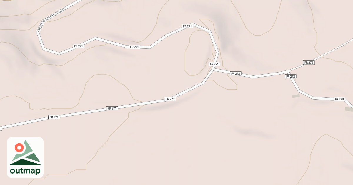Map of MCPHEE MARINA DUMP STN