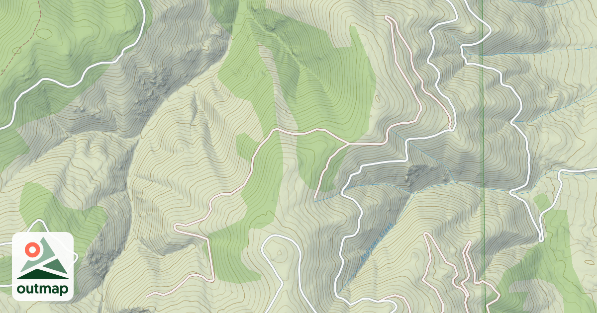 Map of (FDR) ANDREWS CREEK