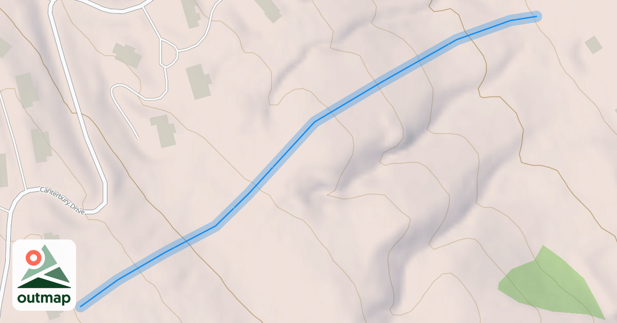 Map of Canterbury Trail