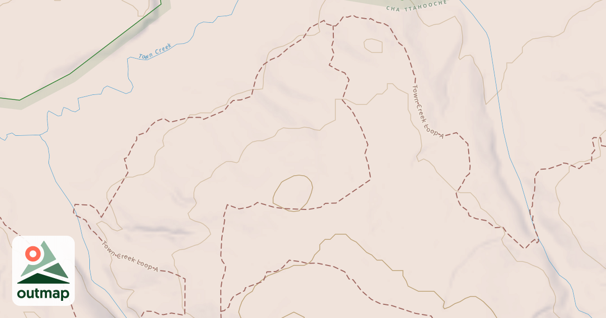 Map of USFS Motor Vehicle Use Map Trails 16820