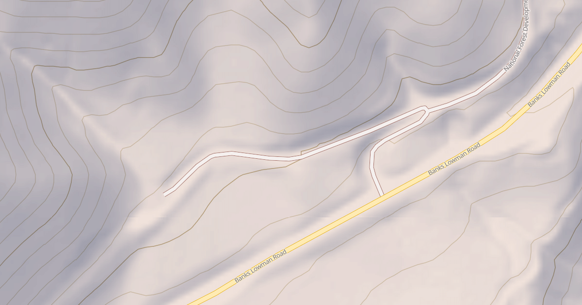 Map preview of DANSKIN TRAIL ACCESS