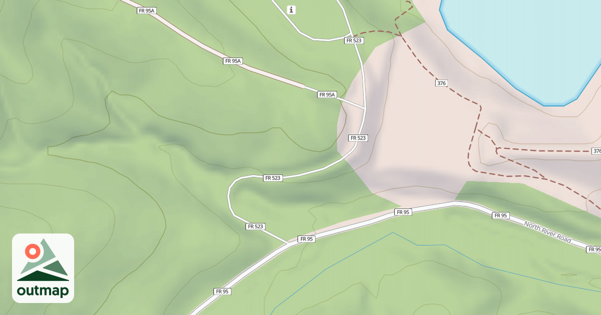 Map of TODD LAKE