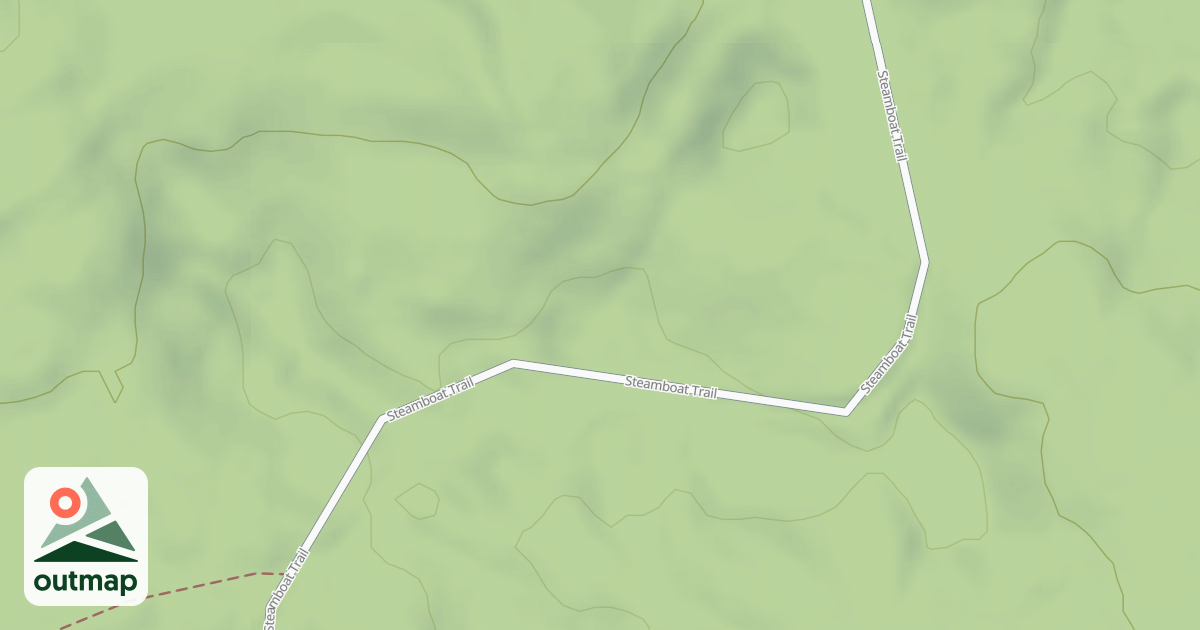 Map of Martineau Recreational Trails