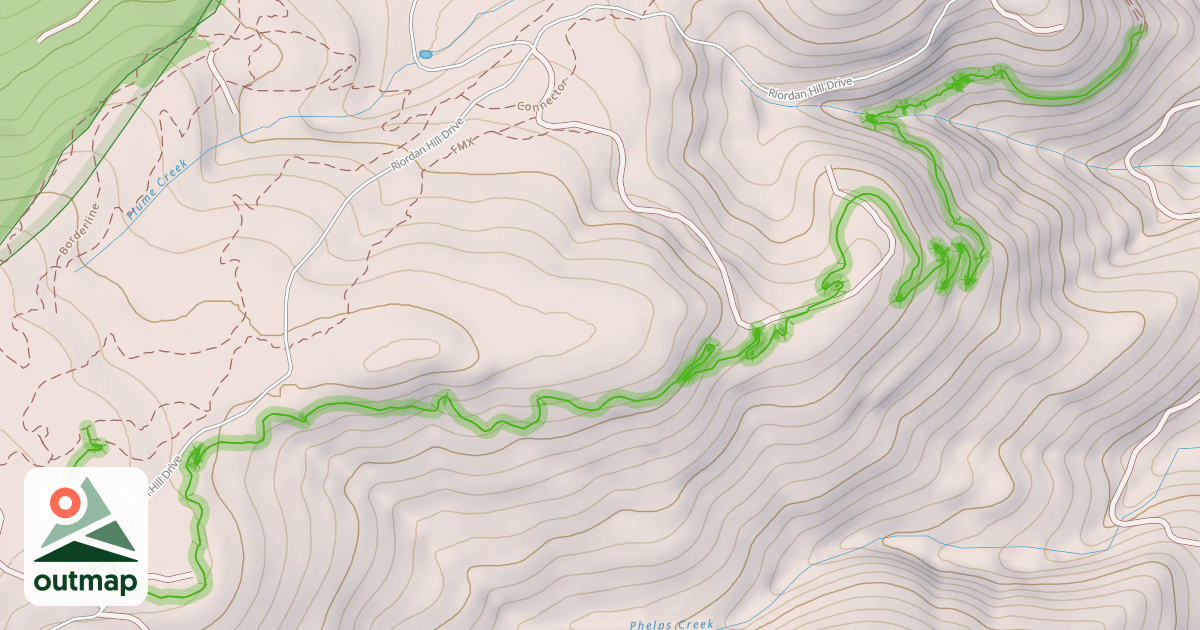 Map of Upper El Dorado