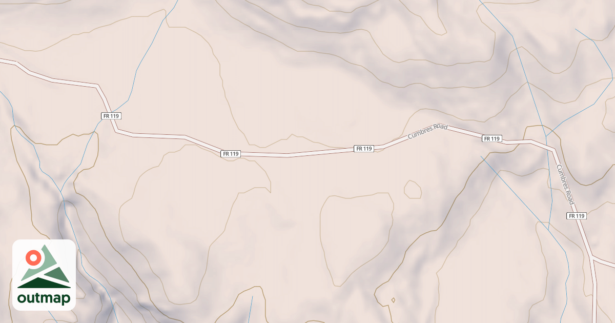 Map of CUMBRES