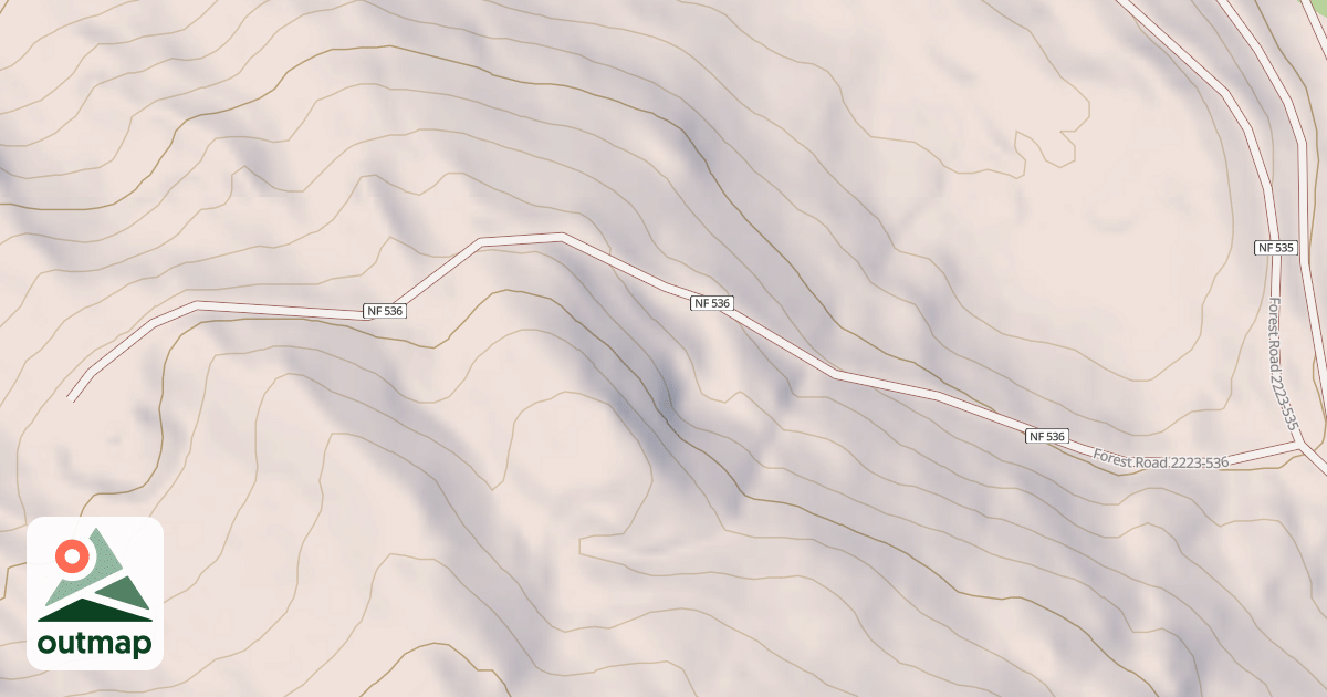 Map of UPPER SARDINE PIT #2