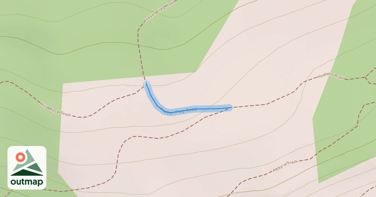 Map of Prayer Flag Road