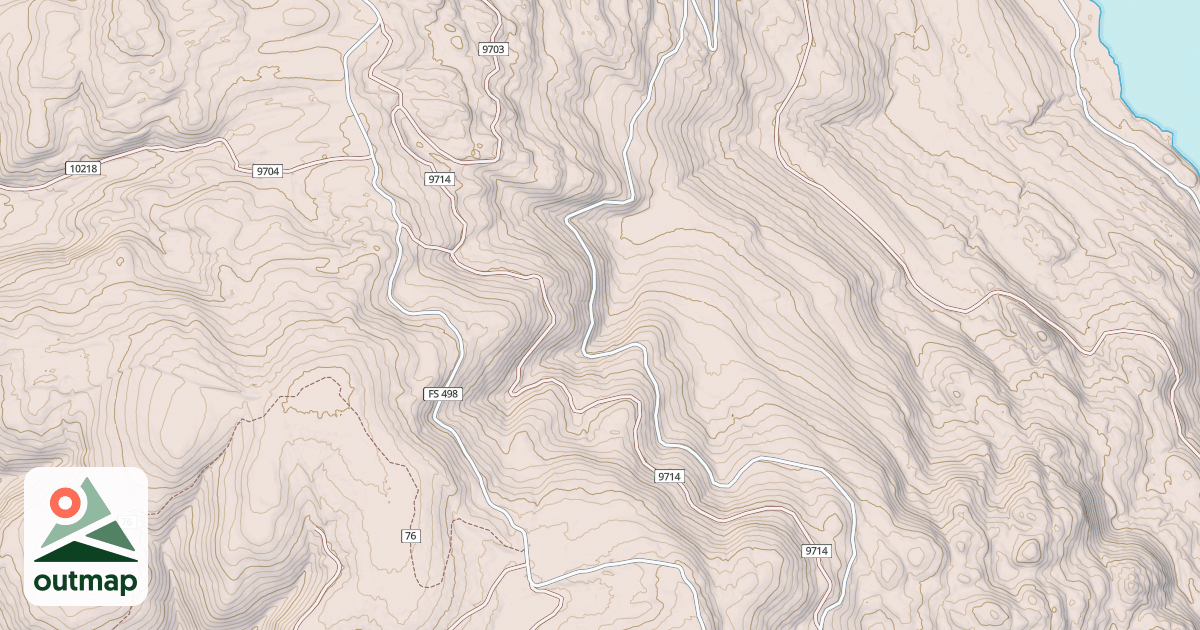 Map of CRANE MTN SNOWMOBILE