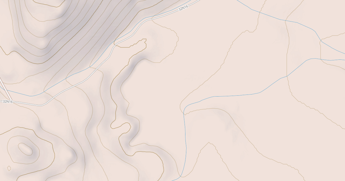 Map preview of BEAR WALLOW SPUR