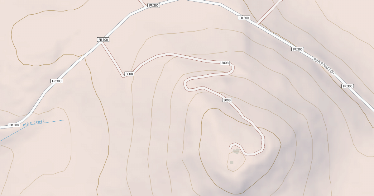 Map preview of BAKER BUTTE LO