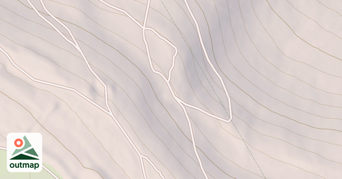 Map of Bloody Skillet ATV Trail