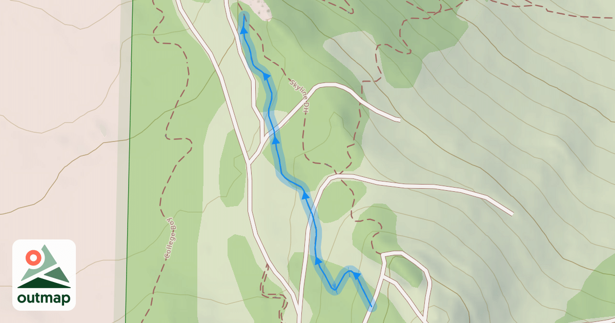 Map of Black Rock