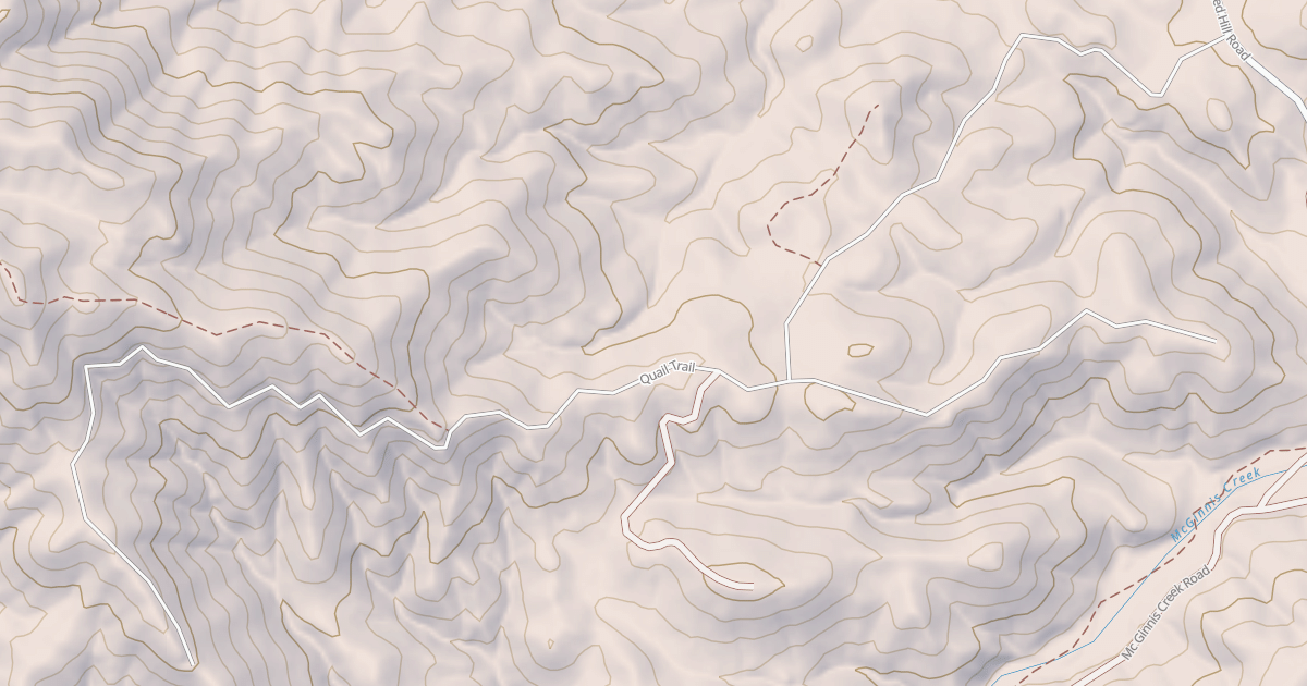 Map preview of USFS Motor Vehicle Use Map Trails 6869