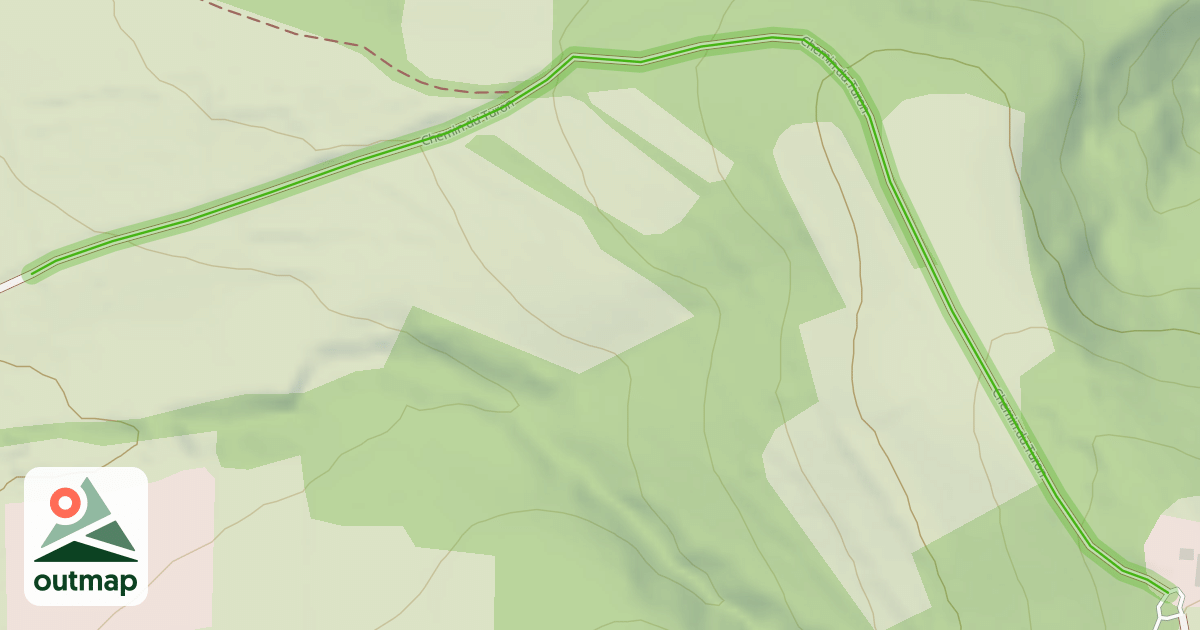 Map of Chemin du Turon