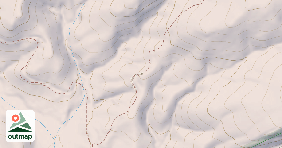 Map of Old Ridge Road