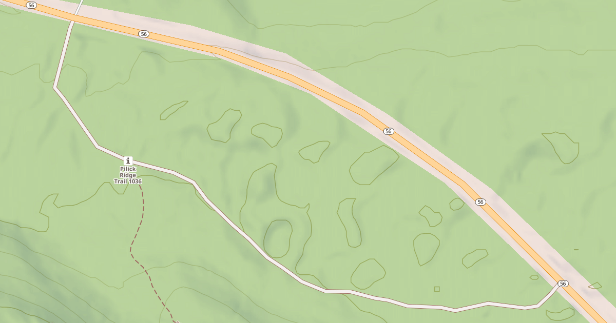 Map preview of PILLICK WEST