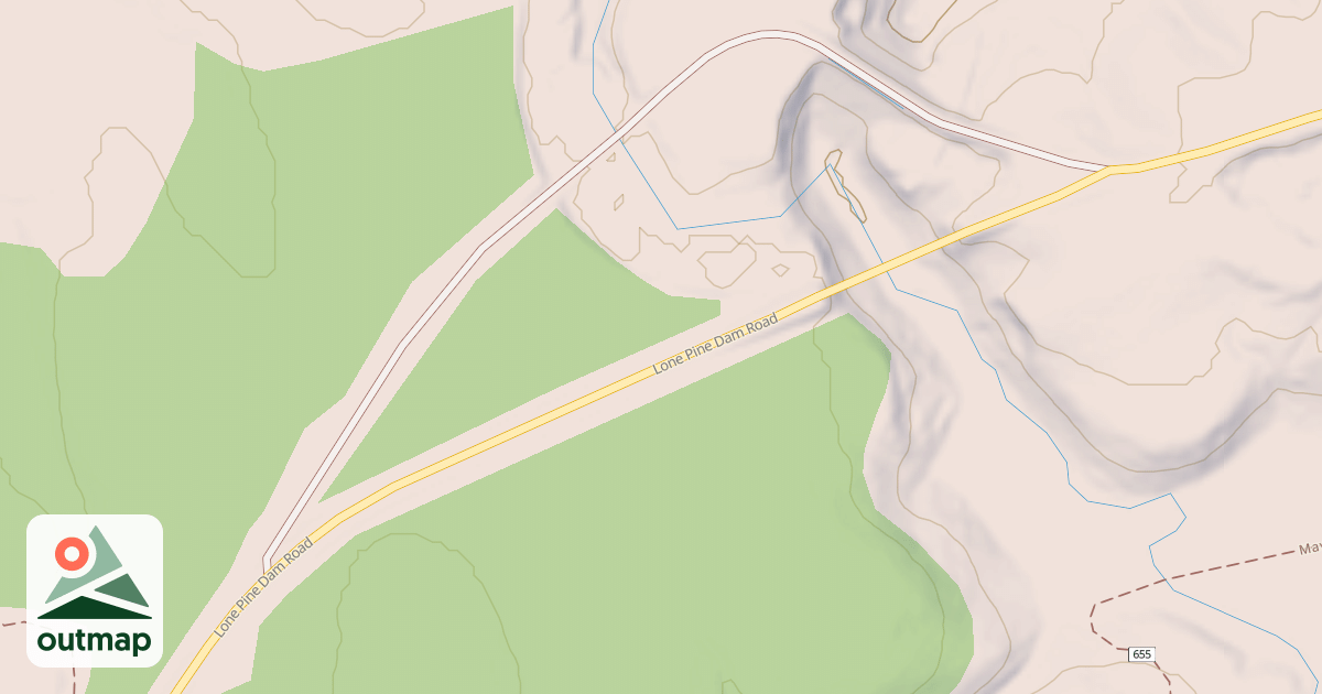 Map of USFS National Forest System Roads {A579B791-0154-488B-9C36-8BC8889B3362}