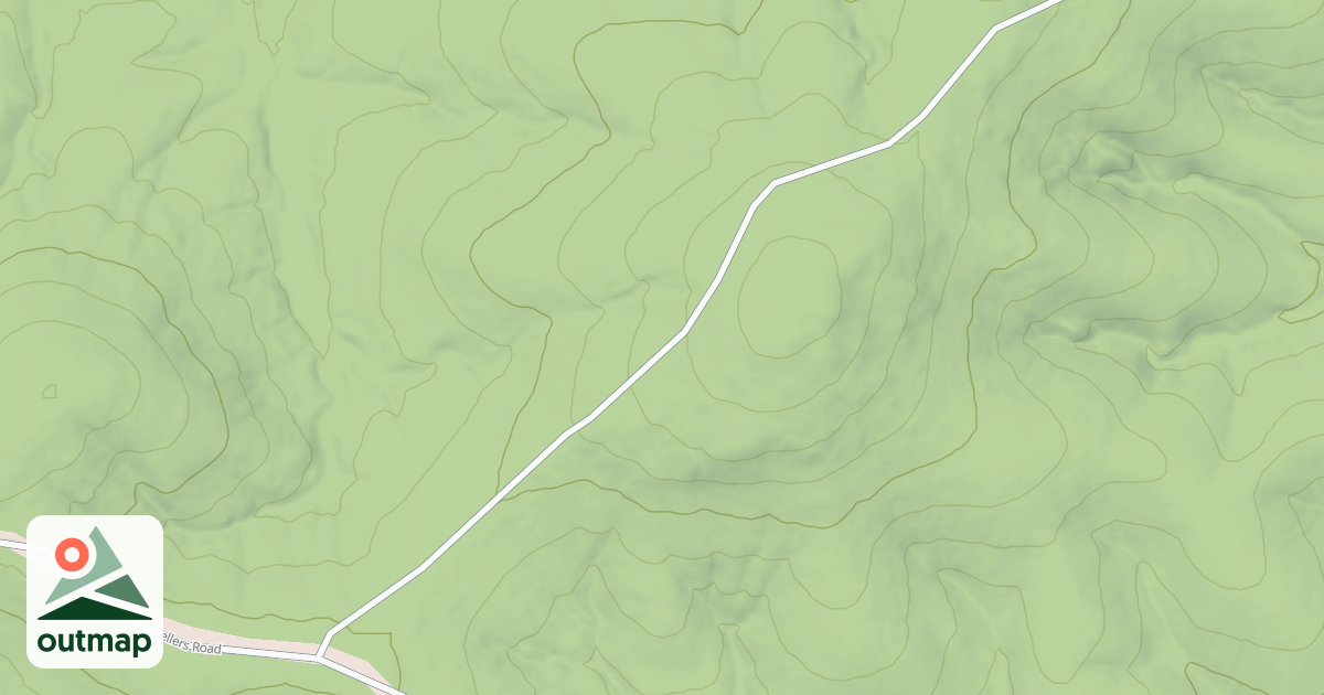 Map of BALD KNOB