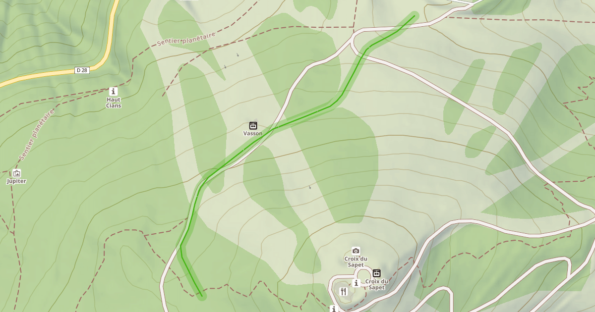 Map preview of Liaison Gentianes