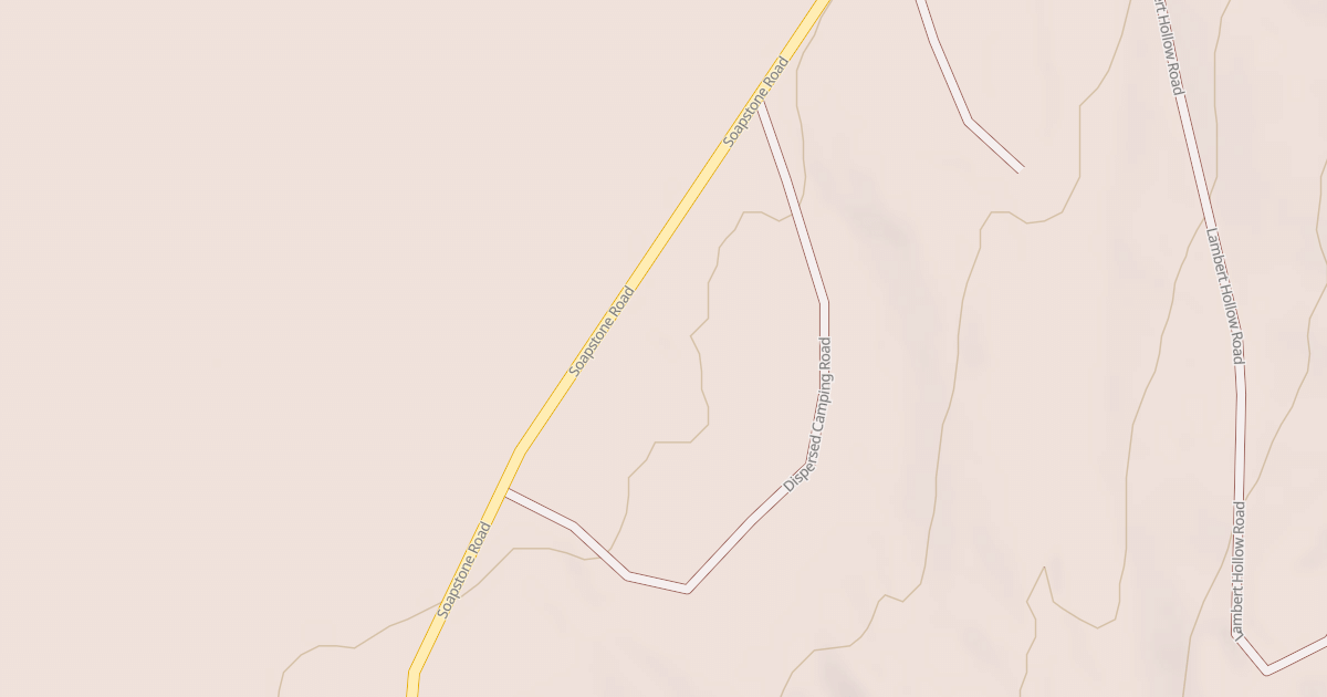 Map preview of DISPERSED CAMPING