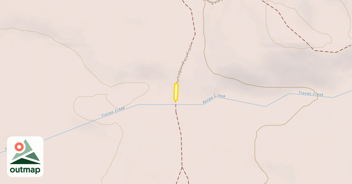 Map of Turnagain Pass Trail
