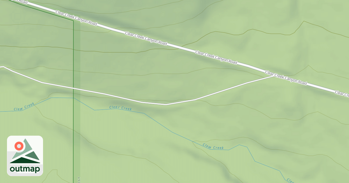 Map of USFS National Forest System Roads {C552DE87-ABA2-4614-9F79-0AF14E28159D}