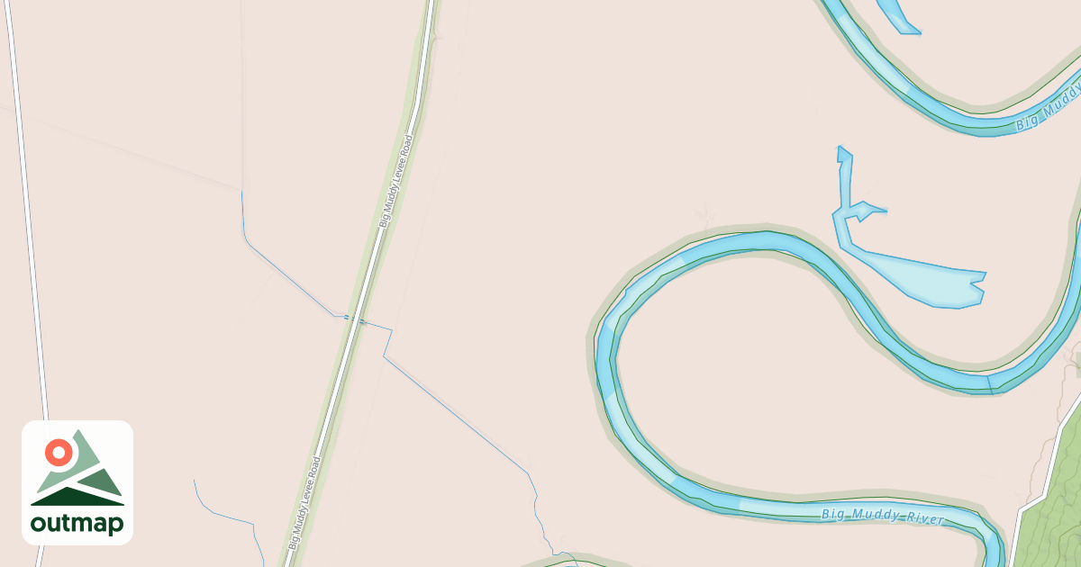 Map of POWERLINE SOUTH