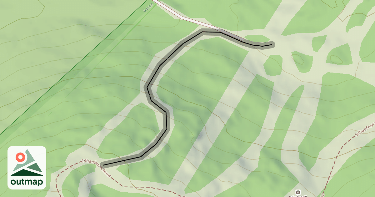 Map of Lower Steilhang