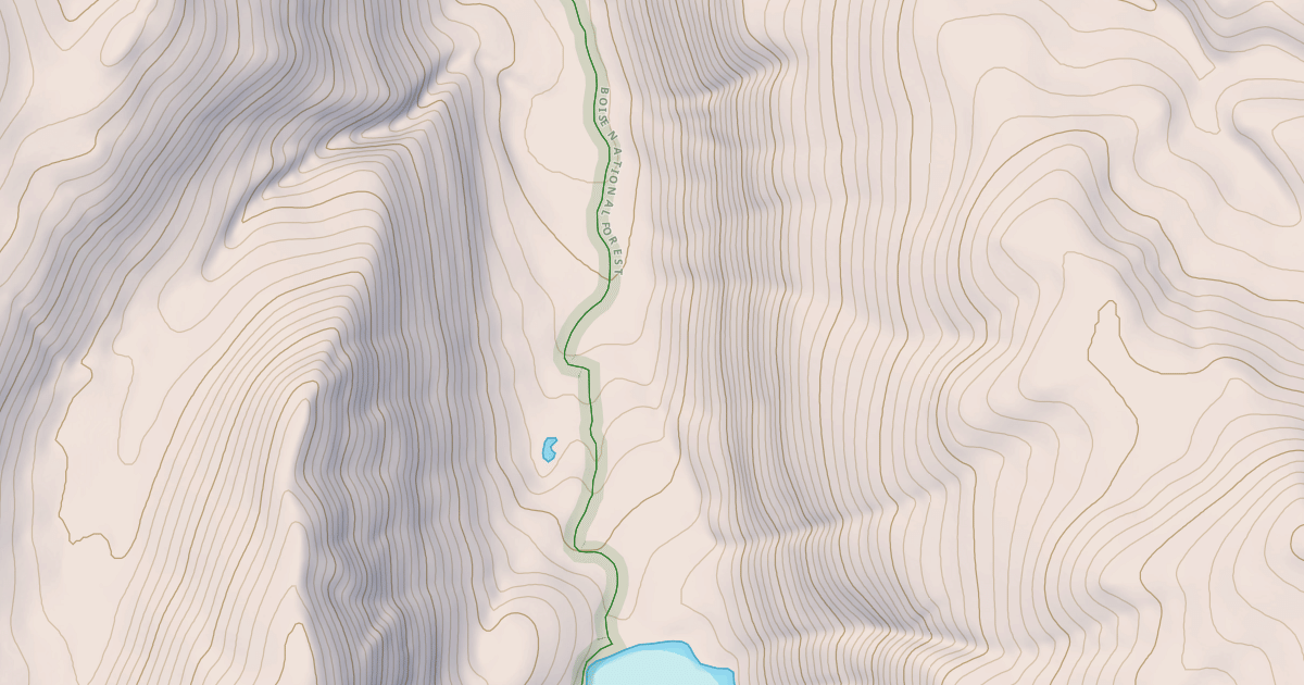 Map preview of Caton Creek