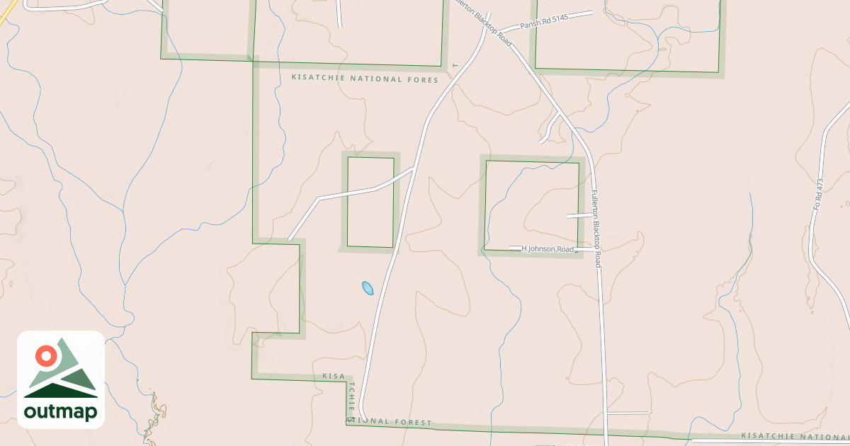 Map of GUM BRANCH
