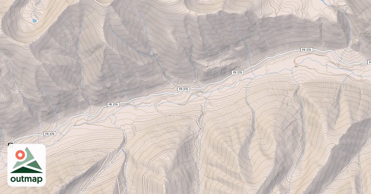 Map of HAY CREEK